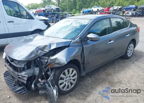 2018 Nissan Sentra S from USA, damaged, VIN 3N1AB7AP2JY266567
